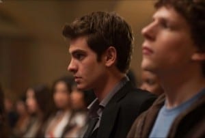 The social network jesse eisenberg andrew garfield image 600x404