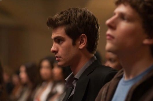 the social network jesse eisenberg andrew garfield image 600x404