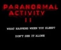 Paranormal Activity 2