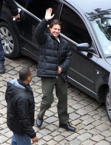 Tom Cruise sul set10