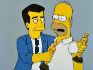 Mel gibson i simpsons