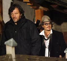 Emir Kusturica e Johnny Depp