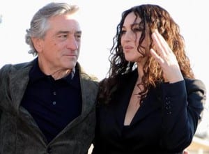 Robert De Niro e Monica Bellucci