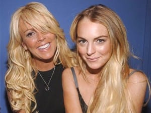 Dina e Lindsay Lohan