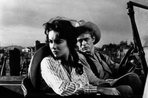 Liz Taylor e James Dean