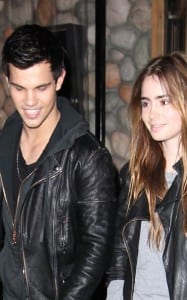 Taylor lautner e lily collins