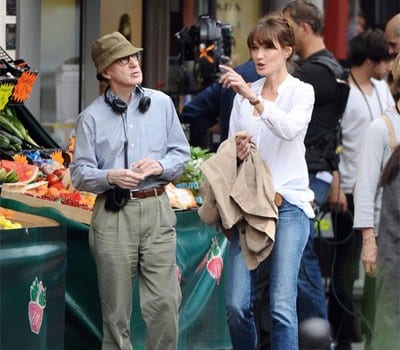 Woody Allen e Carla Bruni