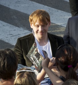 Rupert Grint Attends 'Harry Potter and The Deathly Hallows Part 2' Premiere in Madrid