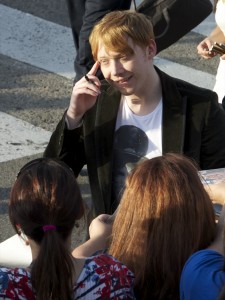 Rupert Grint Attends 'Harry Potter and The Deathly Hallows Part 2' Premiere in Madrid