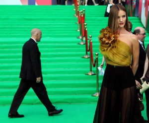 TRANSFORMERS 3: DARK OF THE MOON red carpet arrivals of the Global Premiere at the Moscow Film Festival