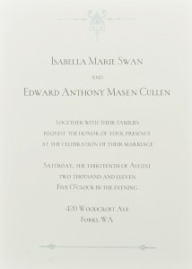 Invito Breaking Dawn