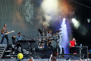 TRANSFORMERS 3: DARK OF THE MOON Linkin Park concert at Red Square