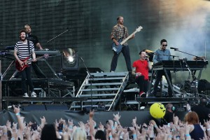 TRANSFORMERS 3: DARK OF THE MOON Linkin Park concert at Red Square