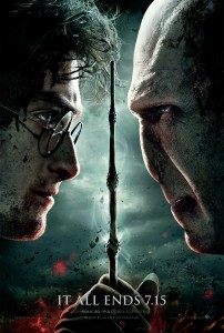 primo poster di Harry Potter e i doni della morte Parte 2