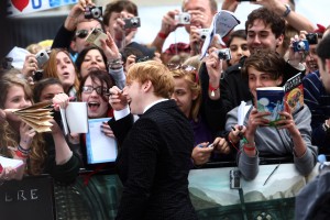 Rupert Grint incontra i fan