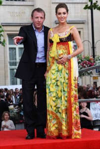 Il regista Guy Ritchie e Jacqui Ainsley