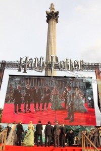 La premiére di Harry Potter e i doni della morte: parte II