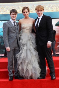 Daniel Radcliffe, Emma Watson e Rupert Grint
