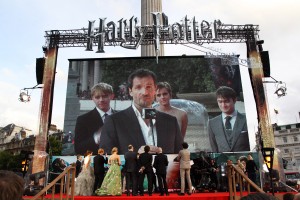 Gli attori sul palco