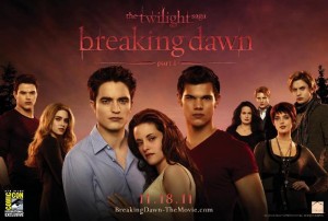 the twilight saga breaking dawn parte 1 poster comic con640