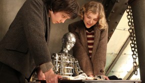 asa butterfield chloe moretz hugo image