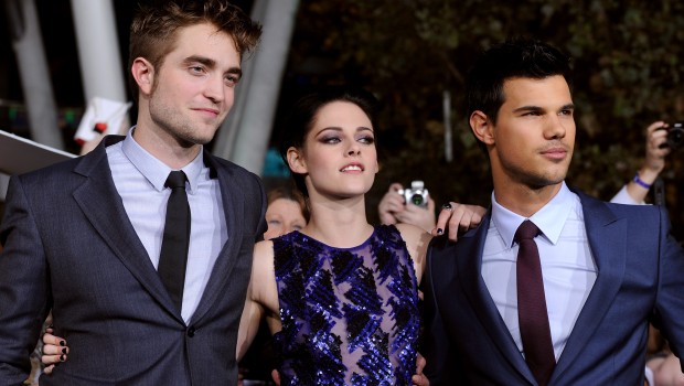 Robert Pattinson Taylor Lautner Kristen Stewart