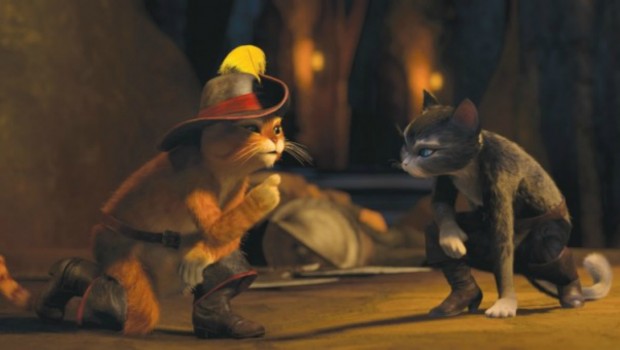 il gatto con gli stivali un immagine tratta dal nuovo film d animazione della dreamworks 2217331