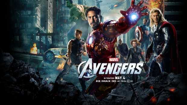 The Avengers poster Quad apple12