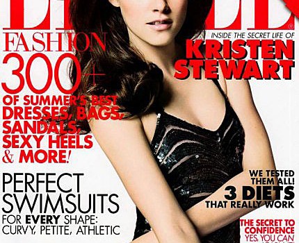 kristen stewart hot lingerie gambe lesbo elle us 6