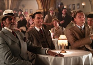 Tobey Maguire e Leonardo DiCaprio in Il grande Gatsby