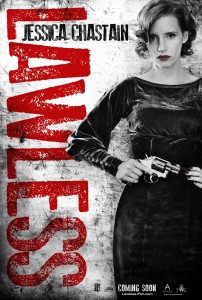 jessica chastain lawless poster