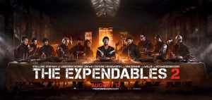 The Expendables 2 Last Supper poster