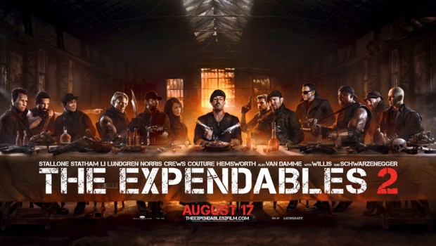 The Expendables 2 Last Supper poster