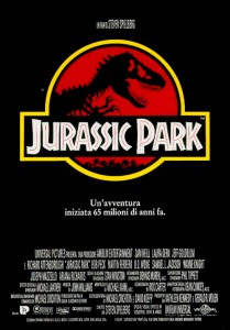 Locandina film "Jurassic Park"