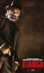 christoph waltz django unchained poster