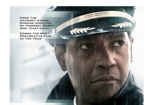 denzel washington flight