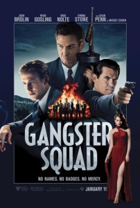 gangster squad new poster