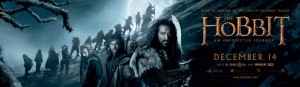 "Lo hobbit Un viaggio inaspettato" uno dei quattro banner