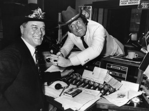 Terry Wogan e Larry Hagman