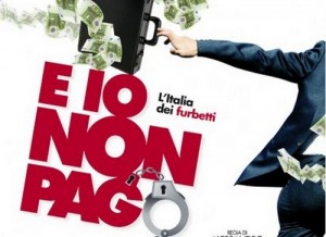 E io non pago poster e sinossi della commedia di Alessandro Capone 2