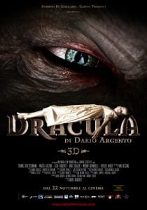 dracula 3d poster italia