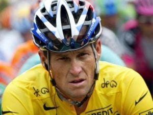Lance Edward Gunderson Armstrong: Vinctirore dal 1999 al 2005 di 7 Tour de France, titoli tutti revocati in seguito all'accusa di doping