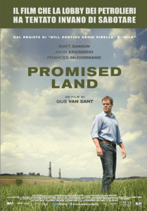 Matt Damon nel poster italiano di Promised Land