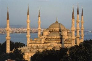 La Basilica di Santa Sofia a Istanbul.