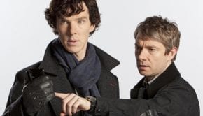 sherlock sherlock holmes and doctor watson wallpaper large cast photo 2011