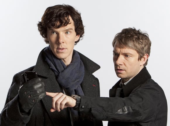 I due protagonisti di "Sherlock"