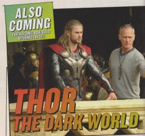 Chris Hemsworth e Alan Taylor sul set di Thor: The Dark World