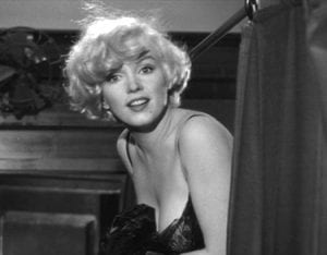 Marilyn Monroe in A qualcuno piace caldo