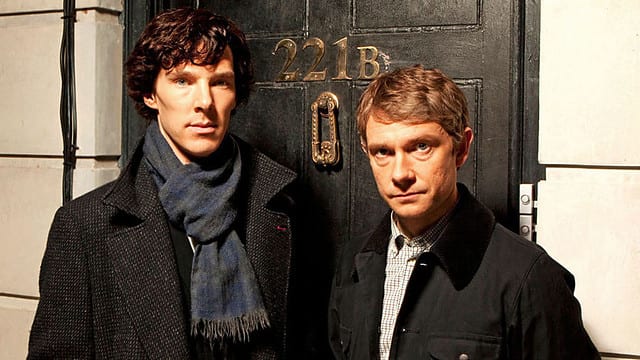 I due protagonisti di "Sherlock"