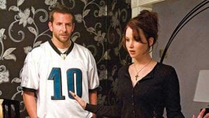Bradley Cooper e Jennifer Lawrence, protagonisti de Il lato positivo